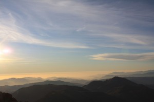 Foothills and CTIO from Cerro Pachon, Chile                  