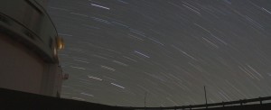 Star Trails at the Subaru Telescope, Mauna Kea, HI                  