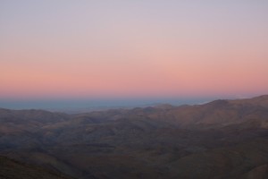 Belt of Venus, Las Campanas, Chile  